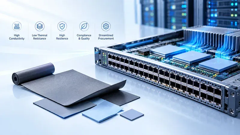 Graphene Thermal Pads For Network